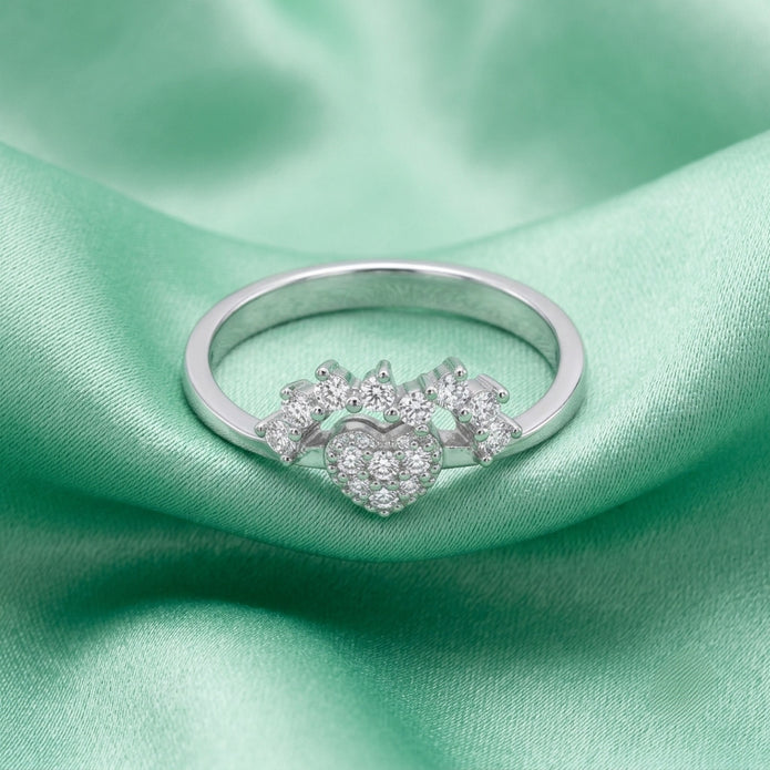 Heart Blossom Ring