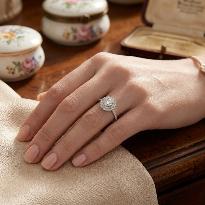 Eternal Spark Halo Ring