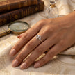 Trinity Swirl Ring