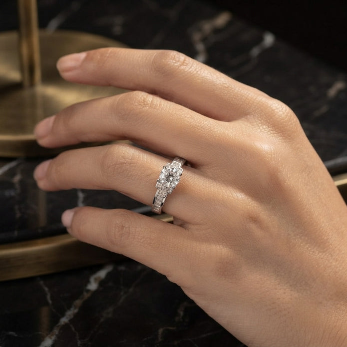 Classic Solitaire Ring