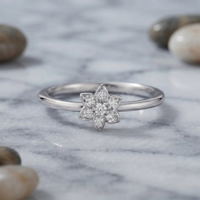 Flora Charm Ring