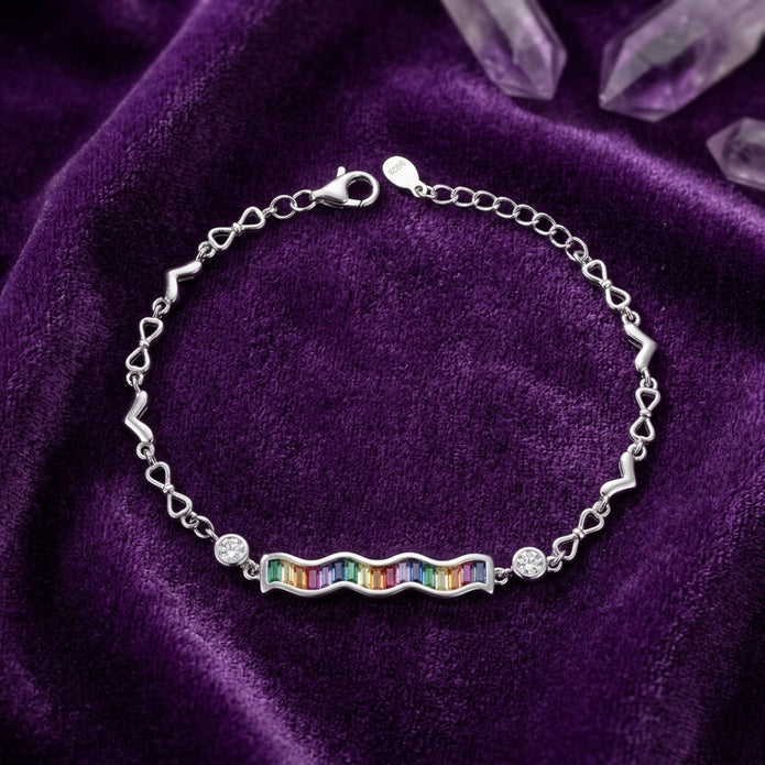 The Prism Wave Bracelet