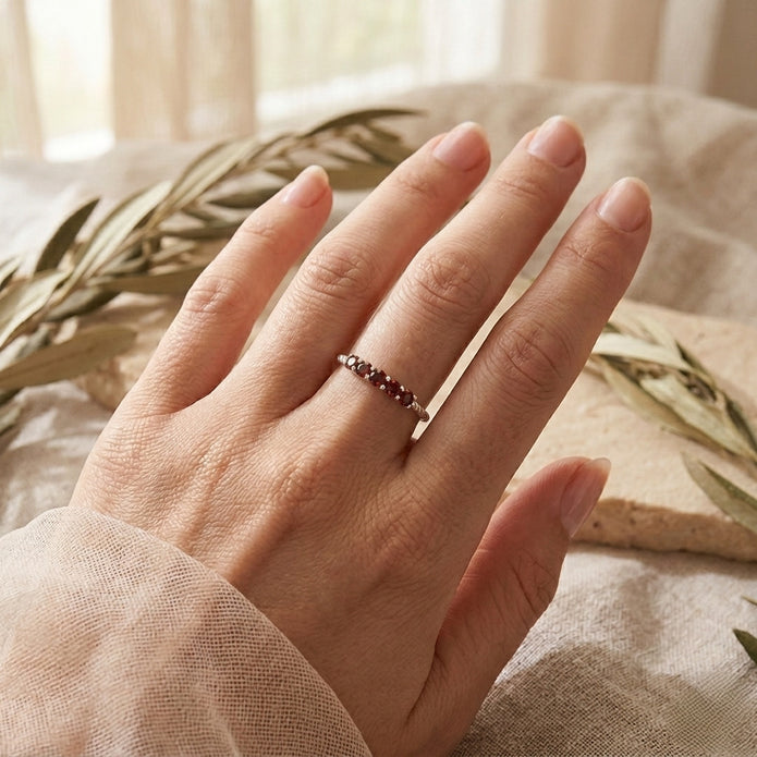 Ruby Radiance Ring