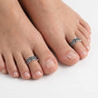 Elegant Flow Toe Ring