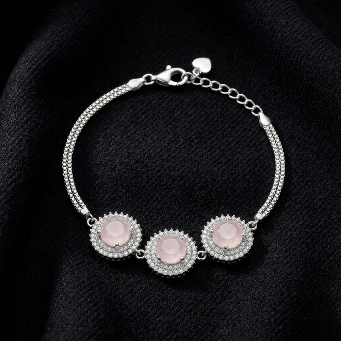 Rose Charm Bracelet