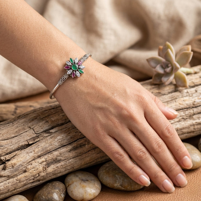 Ruby & Emerald Bracelet
