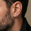 Luna Round Studs