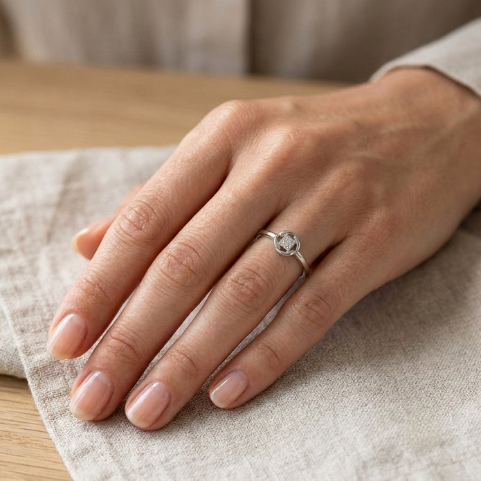 Celestial Halo Ring