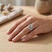 Swirl Crossover Ring
