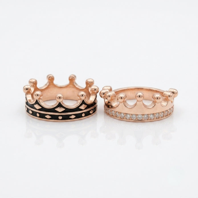 Crown Couple Ring