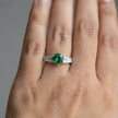 Emerald Spark Ring