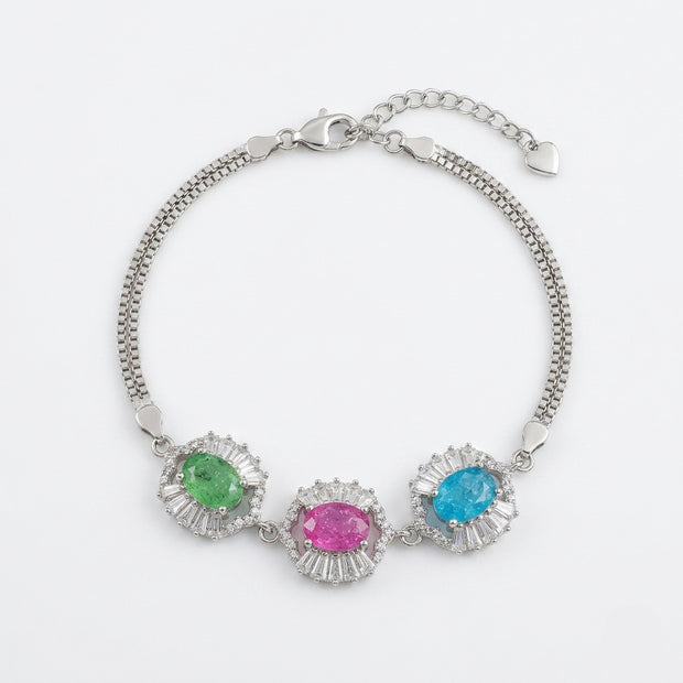 Multi-Gem Bracelet