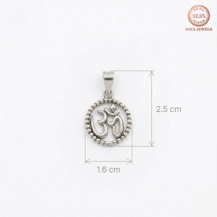 Om Divine Circle Pendant