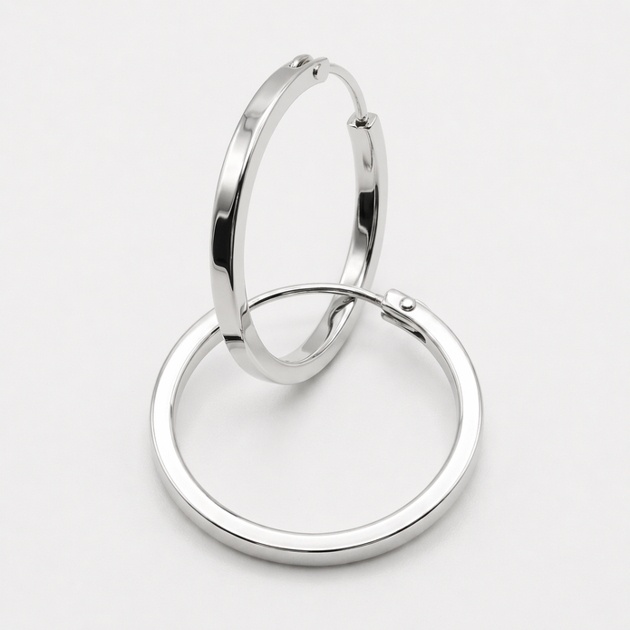 Minimal Hoop Earrings