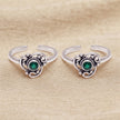 Royal Green Toe Ring