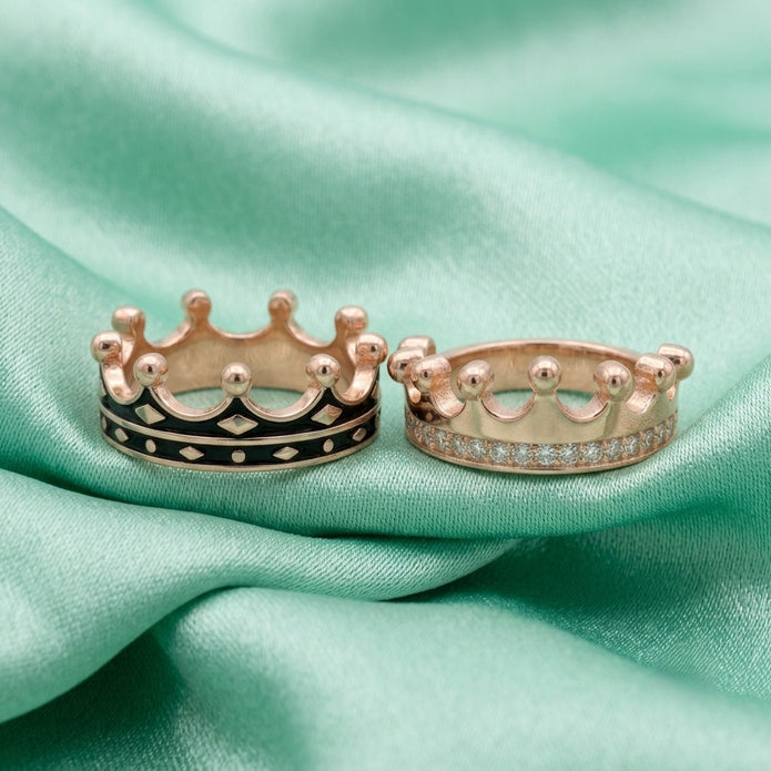 Crown Couple Ring