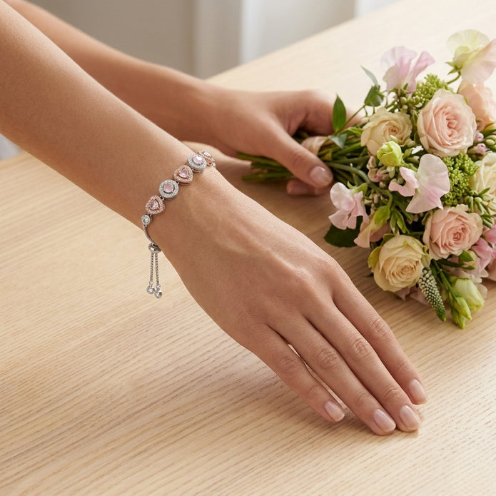 Luna & Rose Geometric Bracelet