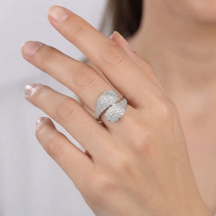 Crystal Embrace Ring
