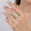 Crystal Embrace Ring