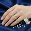 Starlit Heart Ring