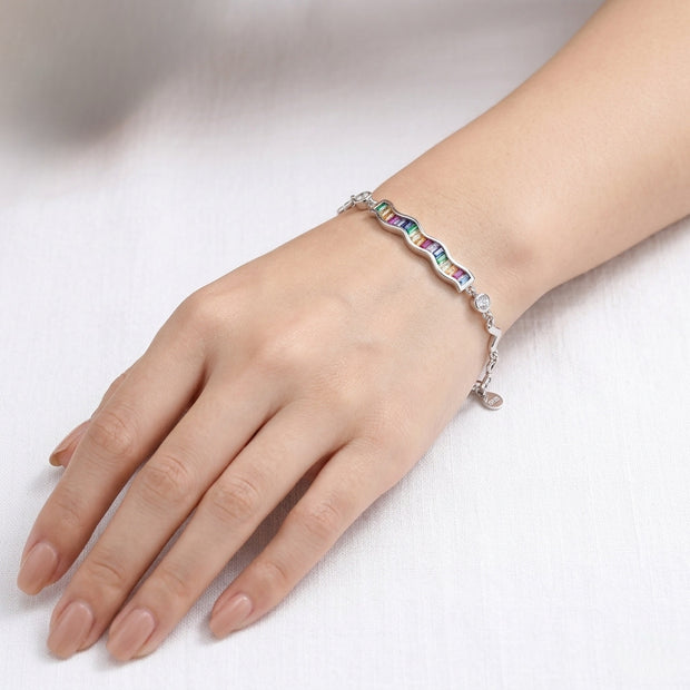 The Prism Wave Bracelet