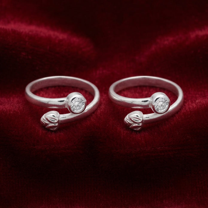 Flora Twist Toe Ring