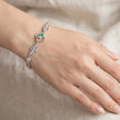 Emerald Charm Bracelet