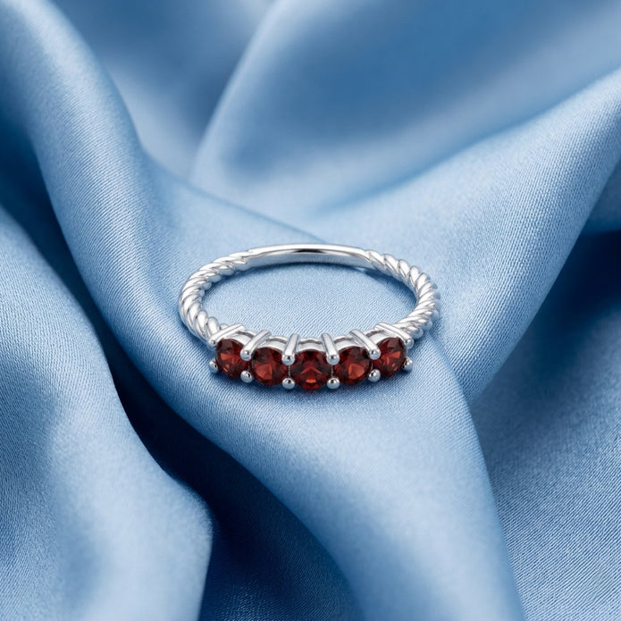 Ruby Radiance Ring