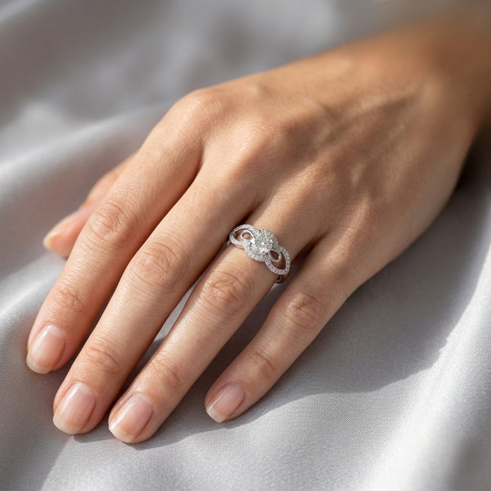 Infinity Spark Ring