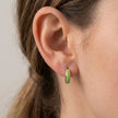 Girl Enamel Hoops