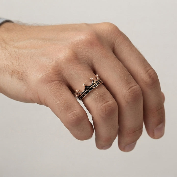 Crown Couple Ring
