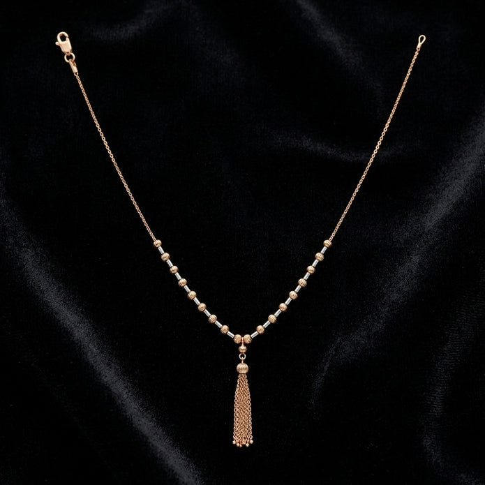 Rose Gold Drop Chain