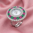 Royal Halo Watch Ring