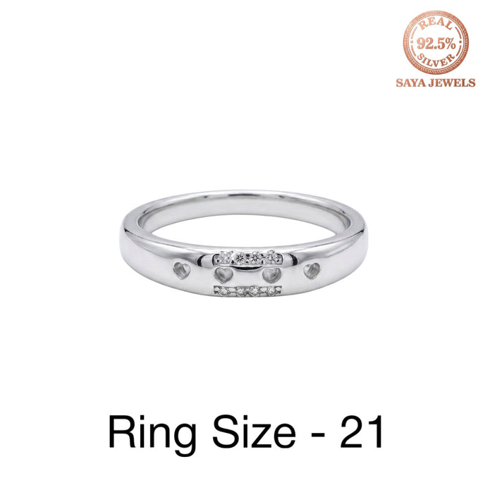 Heartline Couple Ring