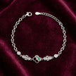 Emerald Charm Bracelet