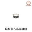 Silver Spiral Toe Ring