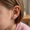 Luna Round Studs