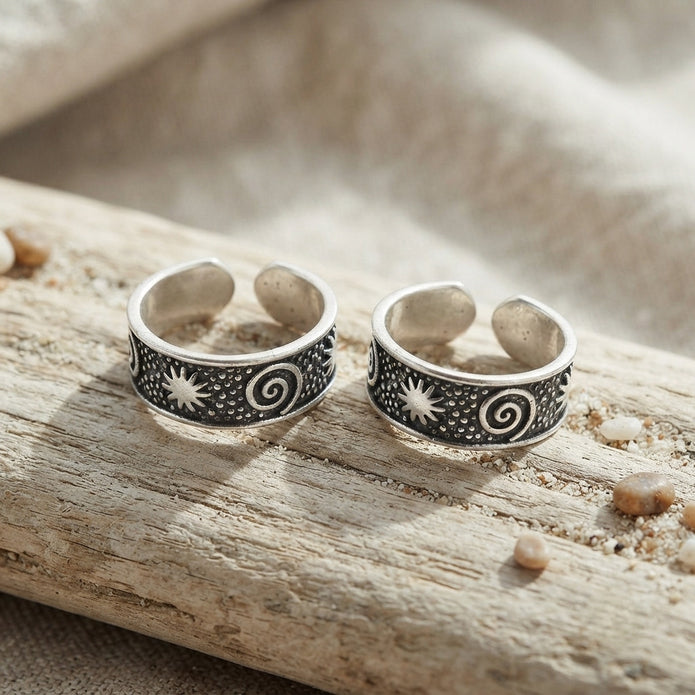 Celestial Charm Toe Ring