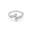 Twin Heart Bloom Ring