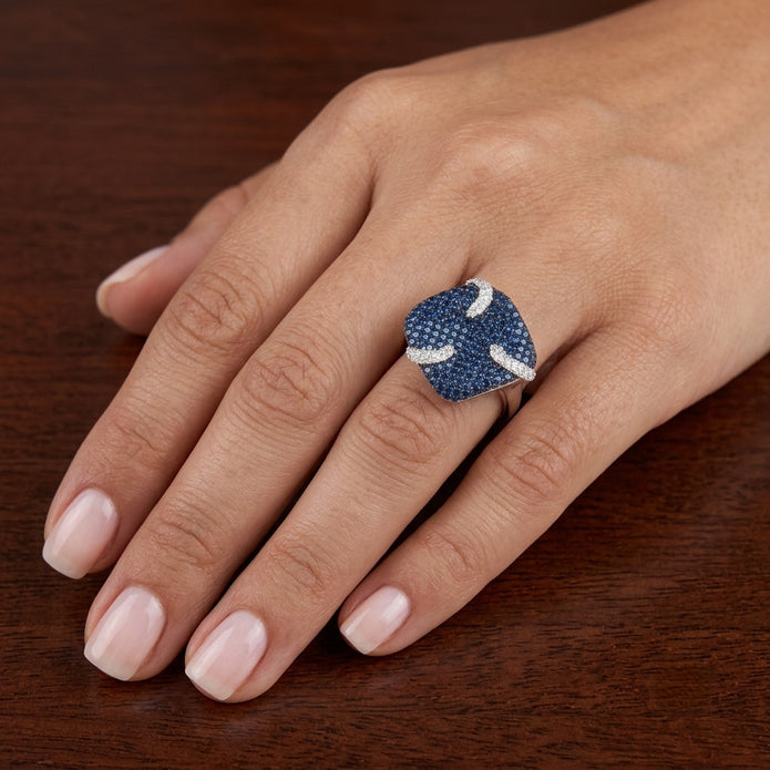 Sapphire Glow Ring