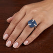Sapphire Glow Ring