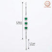 Emerald Heart Bracelet