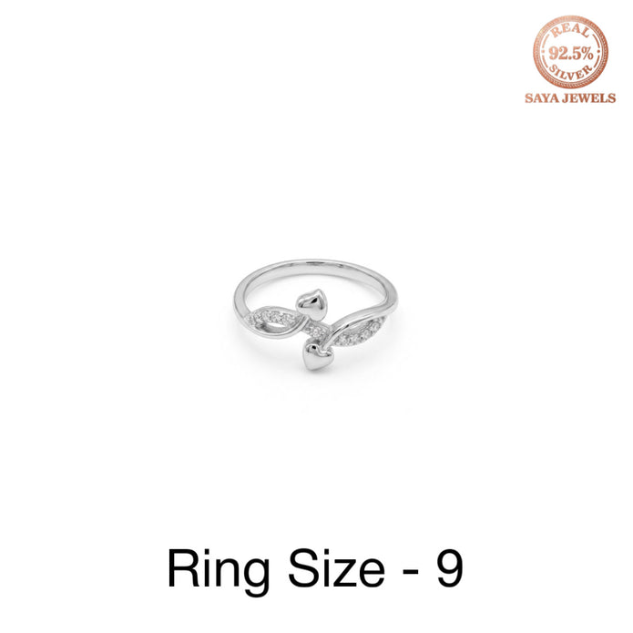 Twin Heart Bloom Ring