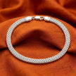 Double Foxtail Chain Bracelet