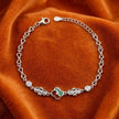 Emerald Charm Bracelet