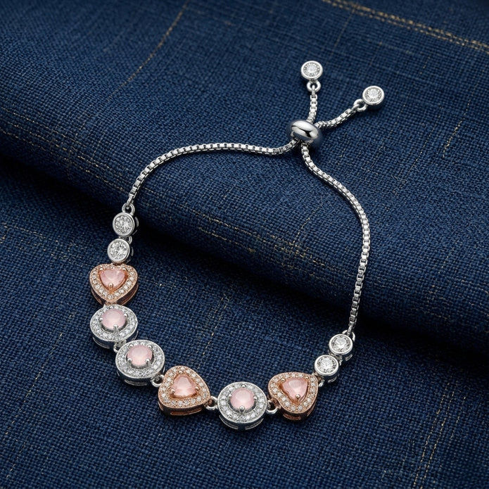 Luna & Rose Geometric Bracelet