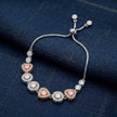 Luna & Rose Geometric Bracelet