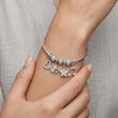 Pave Heart, Star & Note Bracelet