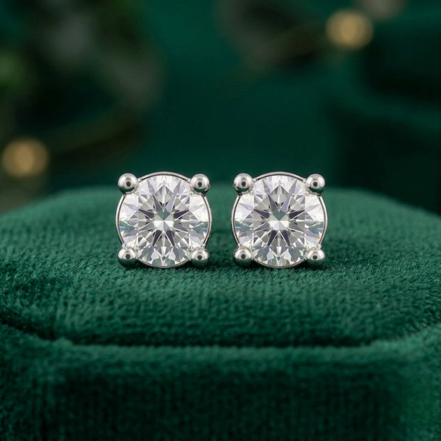 Luna Round Studs