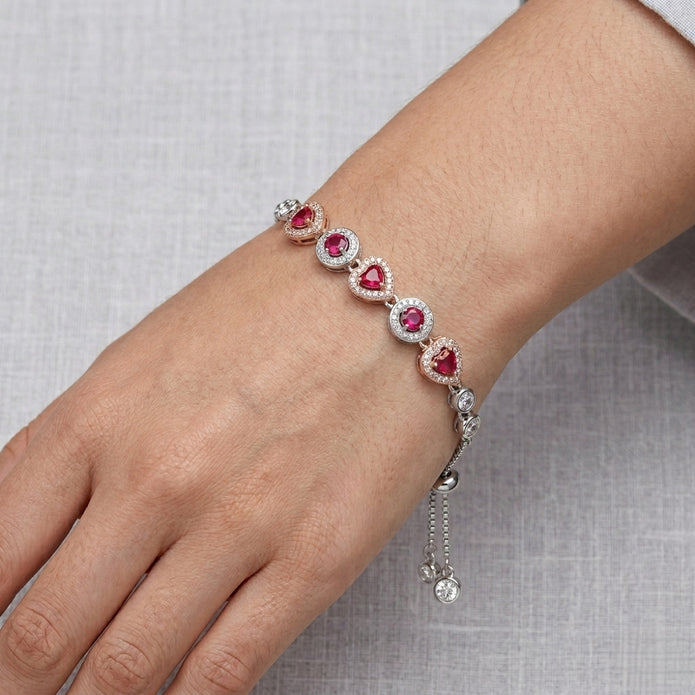 Ruby Tone Bracelet